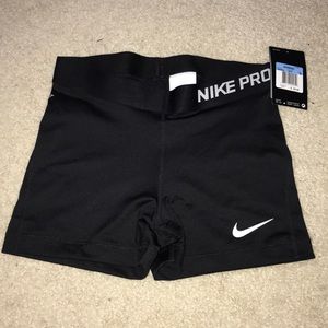 Black Nike Spandex Shorts